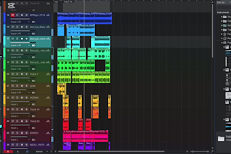 do your backing tracks and stems for your live performances