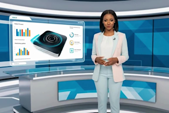 create ai news presenter explainer videos or tutorial course videos in 24 hours