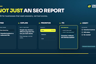 audit and fix technical SEO for google and ai search