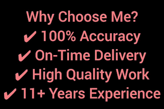 do professional data entry and advanced excel work
