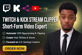 edit twitch clips and vods into viral shorts