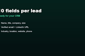 generate verified b2b leads and targeted lead lists for your business