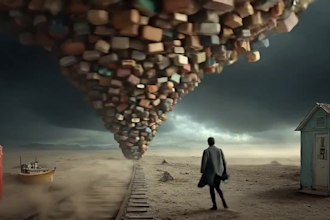 create viral dark cinematic ai music video or metal lyric video
