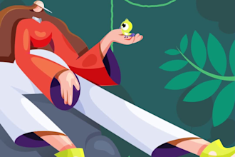 create 2d explainer video animation