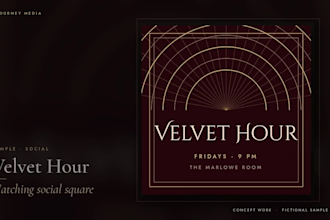 design a luxury event flyer, elegant poster, or social media flyer