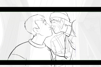 2d traditional animation pencil test rough sketch character acting 2d hand drawn