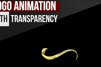 bring your logo to life with a transparent animation
