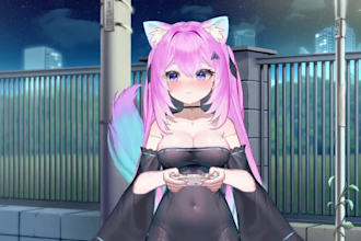 design live2d avatar anime vtuber avatar furry nsfw avatar and vrchat commission