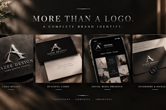 design luxury minimalist  and monogram logo