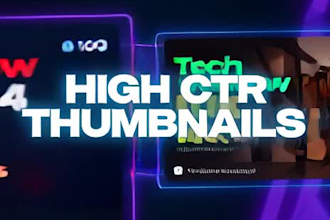 design high quality documentary thumbnails