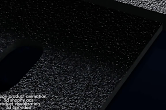 amazon product animation, 3d shopify ads, product visualization, 3d cgi video