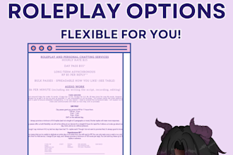 roleplay sfw or mature scenarios and stories