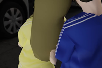 you will get a low poly 3d animation in a n64 or ps1 style