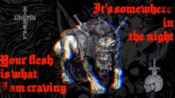 create animation metal lyric video, high quality lyric video for your song