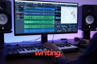 write original song lyrics, melody and topline for your custom song and birthday