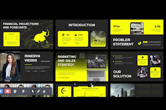 design vc friendly pitch deck for business