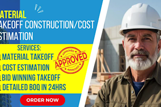 cruixie cost estimation estimation takeoff material takeoff quantity and survivy