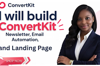 convertkit newsletter convertkit email automation convertkit landing page
