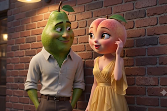 create viral ai video, ai talking fruit video ai animation to get 500m views
