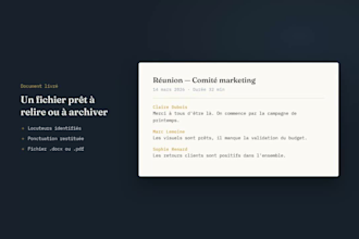 transcribe your french audio or video accurately