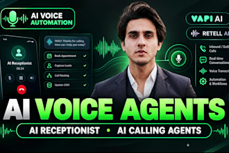 build ai voice agent, ai receptionist, vapi, retell ai calling agent