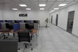 sketchup 3d office cafe interior,enscape restaurant workspace walkthrough render