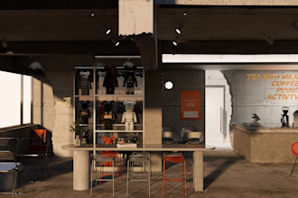 design premium 3d interior rendering and architectural detailed drawings