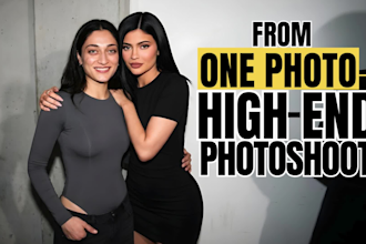 create hyper realistic ai photoshoot from your photo
