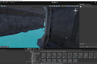 create 3d game environments in unity