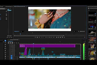 edit cinematic videoswith smooth transitions and colorgradin