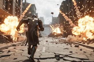 cinematic video game trailer, gameplay trailer and game promo