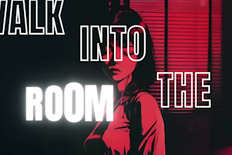 kinetic typography, music lyrics video, ai music video, music lyrics