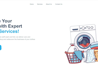 create HTML CSS website