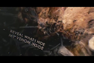 create a dark animated metal lyric video for your metal or rock song