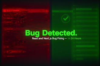 fix your react and nextjs bugs fast