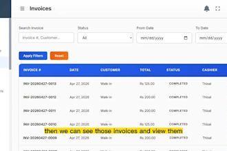 install pos billing system with inventory management CRM