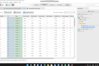 build machine learning workflows using knime, rapidminer