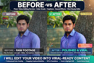 edit viral youtube shorts, reels with hook and captions