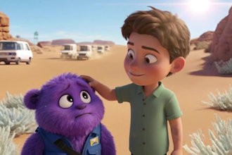 create cinematic 3d pixar style ai animation with consistent characters
