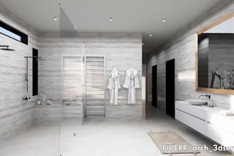 create photorealistic architectural 3d modeling and rendering