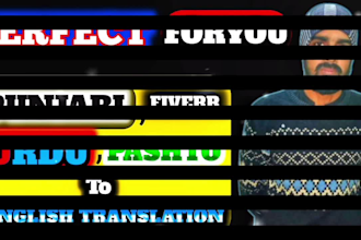 translate urdu punjabi pashto to english perfectly