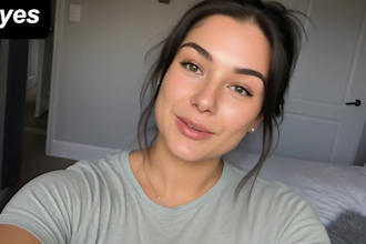 record a natural female spokesperson testimonial and review video
