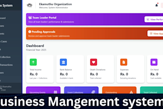 develop a custom PHP mysql web application or management system, lms, and any