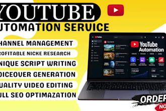 setup youtube automation channel business and create cash cow videos