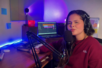 be your female singer for urban pop and rnb making lead and harmonies