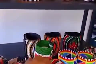 do unique traditional bead work from kenyan heritage