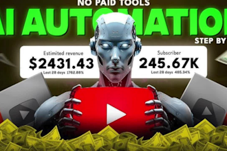 make top10 finance youtube automation faceless videos