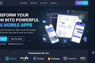build web and mobile app