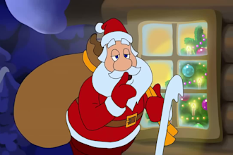 do santa claus voice over, nederlands dutch, merry chrsitmas, old storytelling
