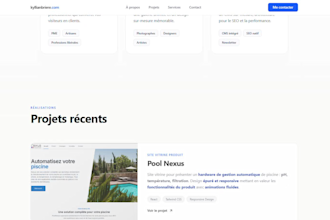 build a professional responsive showcase website for your business